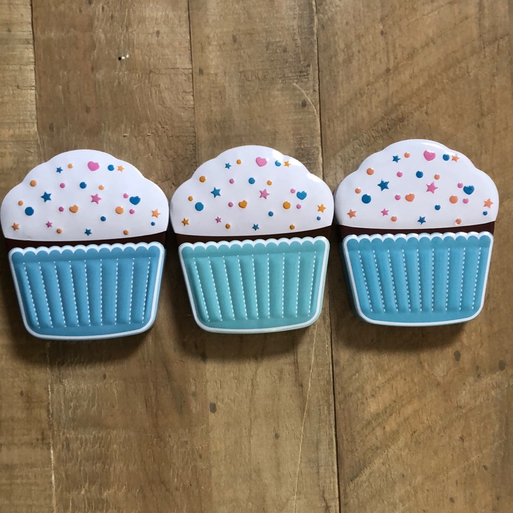 Amazon Gift Card Birthday Cupcake 🧁 Tins NWT